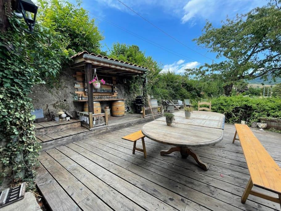 Maison Vigneron - Maison Et Studio Saint-Didier-sur-Beaujeu 外观 照片